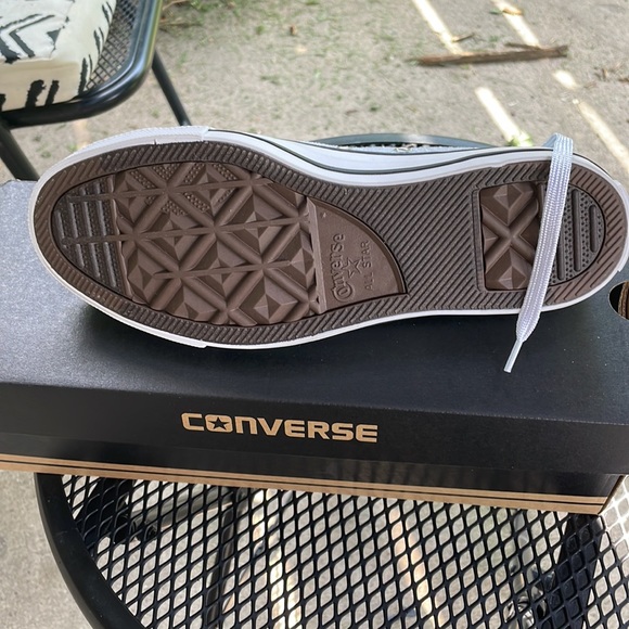 Converse Chuck Taylor All Star Sparkle Knit Oxfords. Polar Blue, Size 8, New - Picture 5 of 6